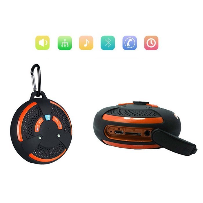 PowerLead 5W Portable Bluetooth Speaker with SD Card and AUX-In Function, Handsfree Speakerphone with Built-in... N50