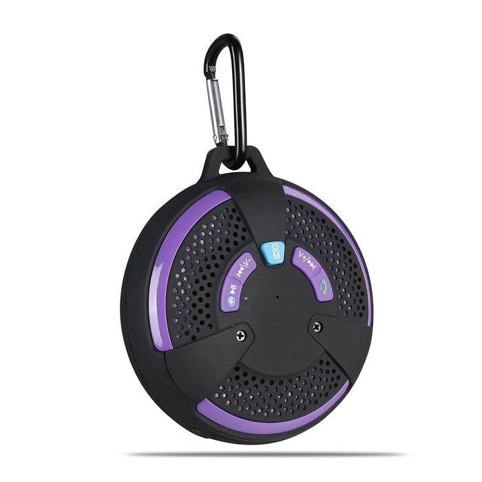 PowerLead 5W Portable Bluetooth Speaker with SD Card and AUX-In Function, Handsfree Speakerphone with Built-in... N64