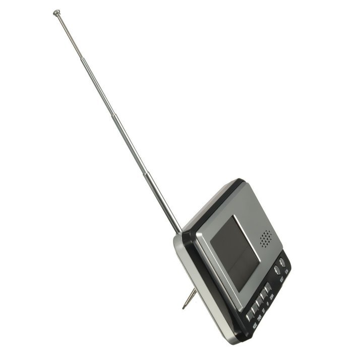 BephaMart XM-810 LCD Digital Calendar Clock Portable FM Radio Alarm Temperature Measurement Timer N6