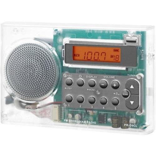 Sangean PR-D9CPW CLEAR AMFM PORTABLE RADIO
