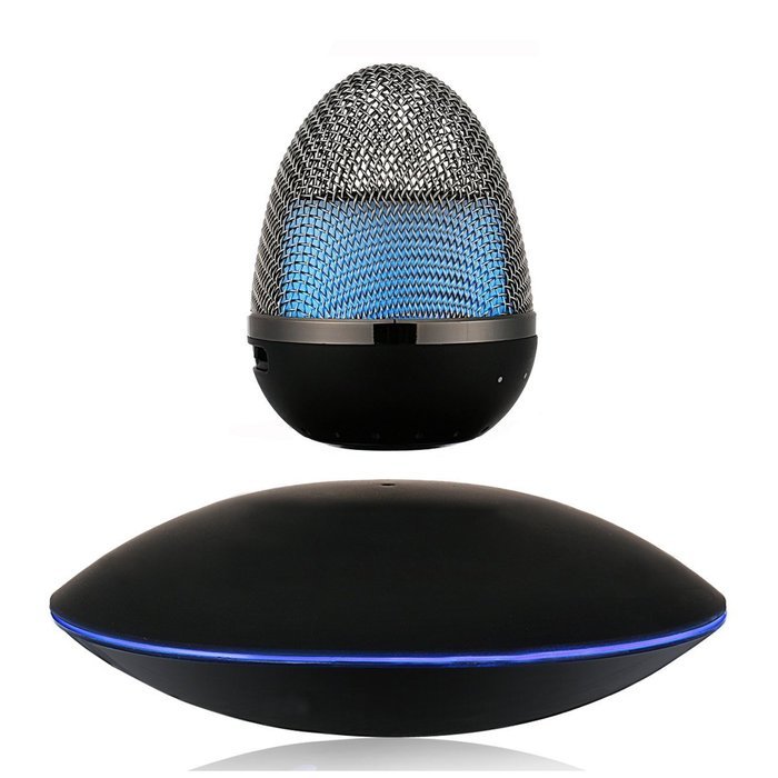 Levitating Speaker,HONTECH Portable Wireless Bluetooth Multi-color LED Floating Speakers