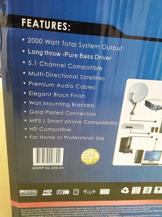 Omniphase Professional Home Theater System N4