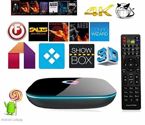 Q-Box Android 5.1 Kodi 16.0 Tv Box Amlogic S905 Quad Core Kodi/XBMC Pre ...