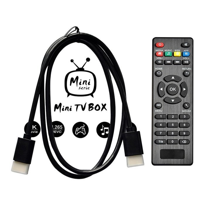 Miraclears X9 Amlogic S905X Android 6.0 TV Box 2G/8G KODI Smart TV Box 802.11 b/g/n Wireless Standard Bluetooth... N4