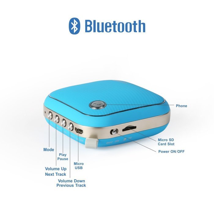Bluetooth Speaker Portable, BESTING Wireless Outdoor Sport Speakers, Compact Mini Size Audio Mp3 Player Powerful... N2