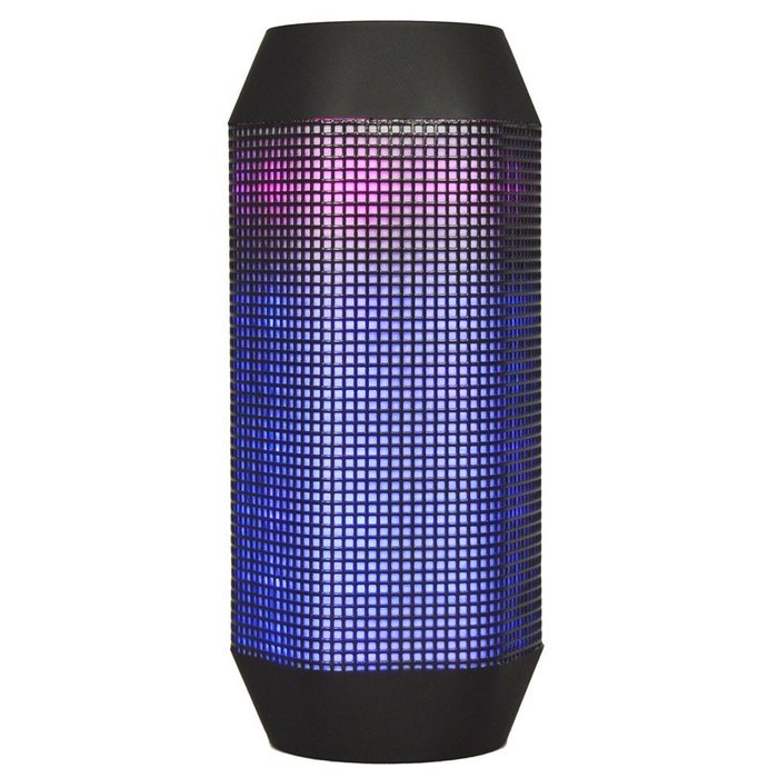 KZY 10W Hi-Fi Wireless LED Bluetooth Speaker Portable With Colorful Lighting and Power Bank NFC Pairing Support...