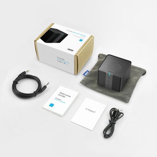 Anker&Acirc;&reg; MP141 Portable Bluetooth 4.0 Speaker with Super-Sized 4W Driver & up to 20 Hours of Playtime Color: Black... N6