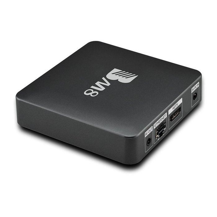 Vipwind BM8 Smart Android 6.0 TV Box Amlogic S905X Quad Core 2GB/32GB KODI 17.0 XBMC 4K HDMI 2.4G&5G WiFi Miracast... N3
