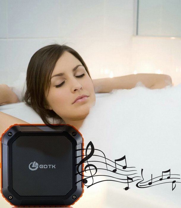 Bluetooth Speakers, GDTK Wireless Speakers V4.1 with 12 Hour Playtime for Outdoor / Shower / Camping / Hiking... N5