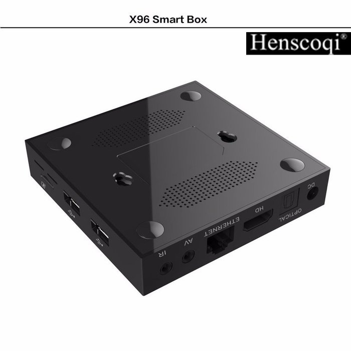Henscoqi X96 Android 6.0 Marshmallow Kodi 16.1 Amlogic S905X Quad Core 4k 60fps VP9 H.265 TV Box Streaming Media... N3