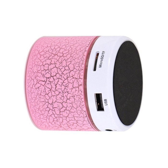 ANRANK BS63570AK Super Bass Mini Portable Bluetooth Wireless Speaker with LED and Build-in Mic Support AUX TF... N3