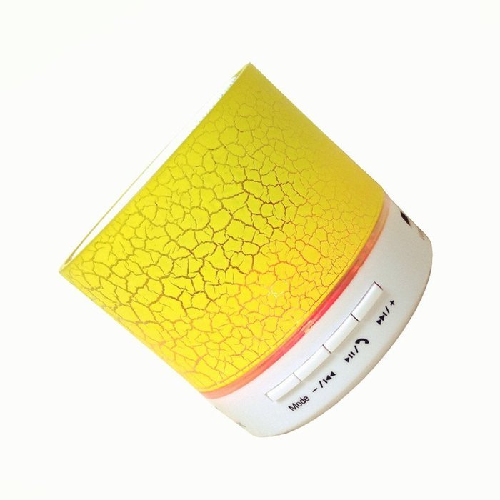 ANRANK BS63570AK Super Bass Mini Portable Bluetooth Wireless Speaker with LED and Build-in Mic Support AUX TF... N10