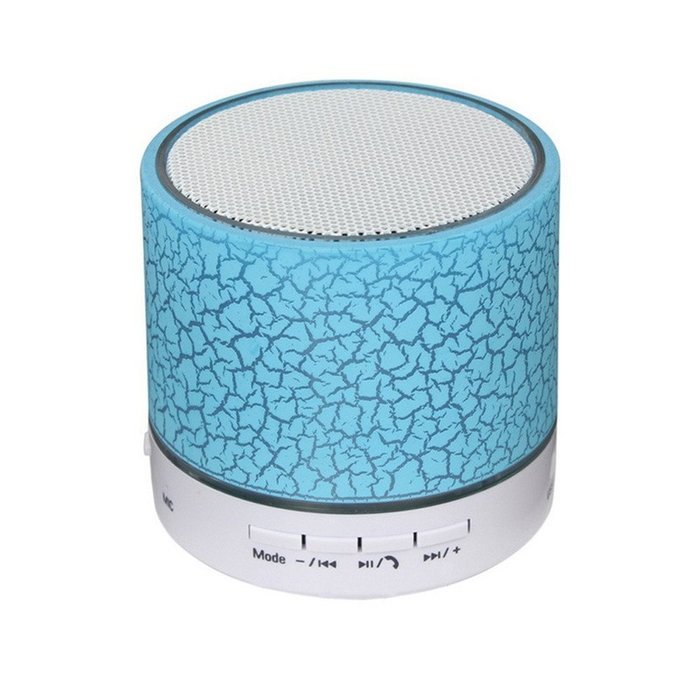 ANRANK BS63570AK Super Bass Mini Portable Bluetooth Wireless Speaker with LED and Build-in Mic Support AUX TF... N11