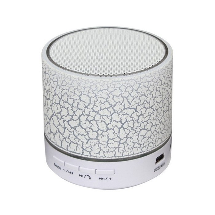 ANRANK BS63570AK Super Bass Mini Portable Bluetooth Wireless Speaker with LED and Build-in Mic Support AUX TF... N20