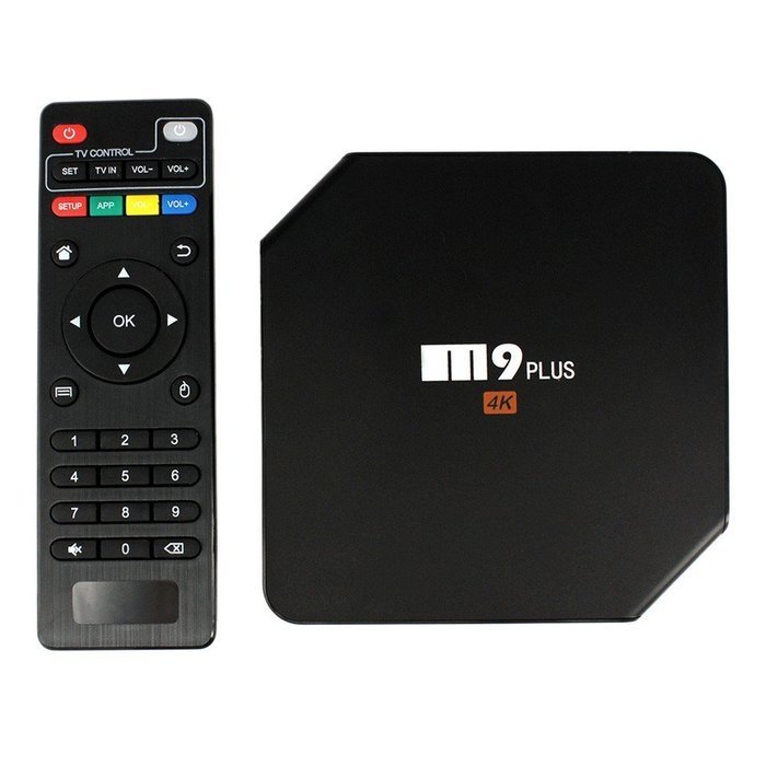 M9 Plus Smart Android TV Box Android 5.1.1 Amlogic S905 Quad Core 2GB / 16GB with Kodi XBMC UHD 4K2K 60fps HDMI... N8