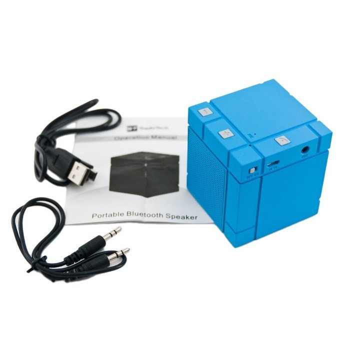 SadoTech ME-27 Portable Wireless Mini Bluetooth Speaker with 3.5mm audio jack (AUX) and USB to Micro-USB cord... N9