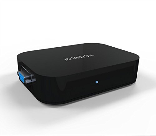 Mini Multimedia Player Full HD 1080P Digital Media Player Android Smart TV Box with 1GB RAM 8GB ROM and Excellent...