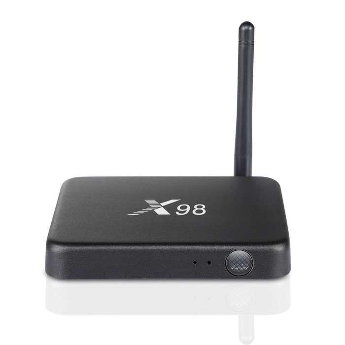 Joinwe-world X98 2GB/16GB Quad Core Android 5.1 Lollipop Android TV Box With i8 2.4GHz Mini Wireless Keyboard N2