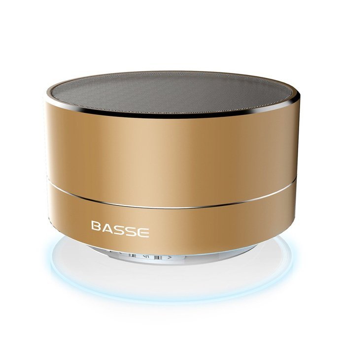 Basse Portable Bluetooth Speakers - Super Bass Mini Metal Wireless Speaker System For iPhone, Car, TV, Outdoors... N2