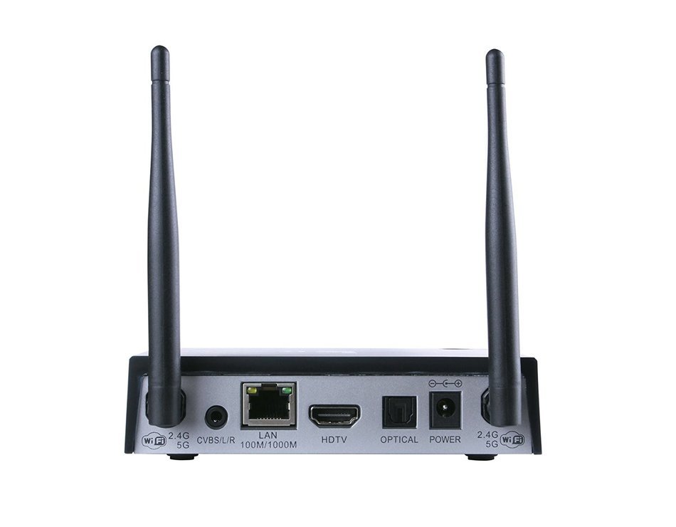 Efor KII Android TV Box 2G/8G Amlogic S812 Quad Core 4K 1000M Gigabit Lan Fully Loaded Kodi TV Streaming Media... N3