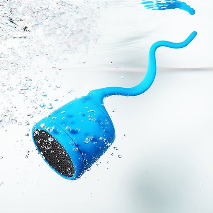 BOOM Swimmer Waterproof Wireless Bluetooth Speaker (Blue) N2