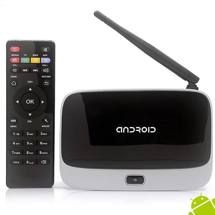 BESSKY Android 4.4 Smart TV BOX - XBMC Fully Loaded Quad Core 16GB WIFI 1080P HDMI
