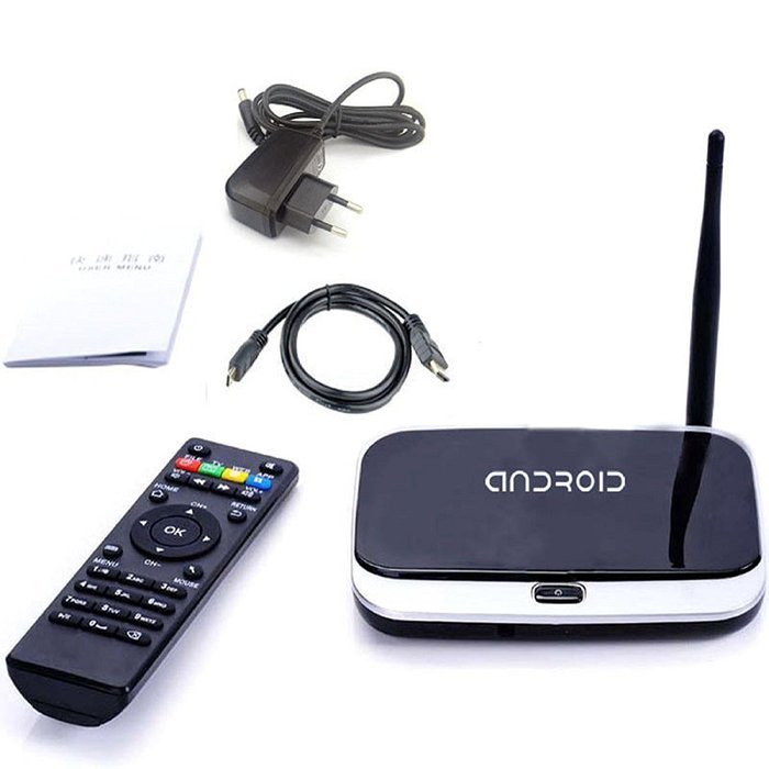 BESSKY Android 4.4 Smart TV BOX - XBMC Fully Loaded Quad Core 16GB WIFI 1080P HDMI N3
