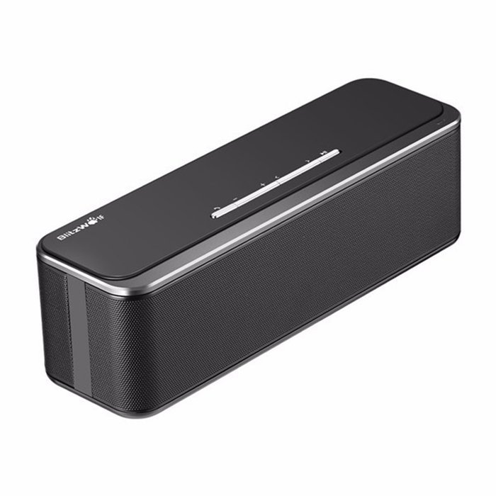 Bluetooth Speakers BlitzWolf Max Bass 20W Premium Stereo Passive Subwoofers Portable Wireless Speaker with Microphone...