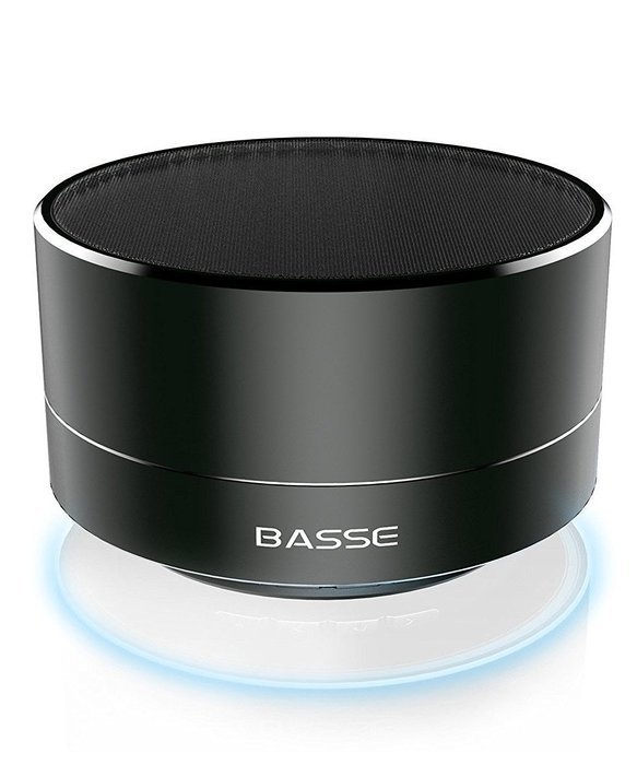 Basse Portable Bluetooth Speakers - Super Bass Mini Metal Wireless Speaker System For iPhone, Car, TV, Outdoors... N9