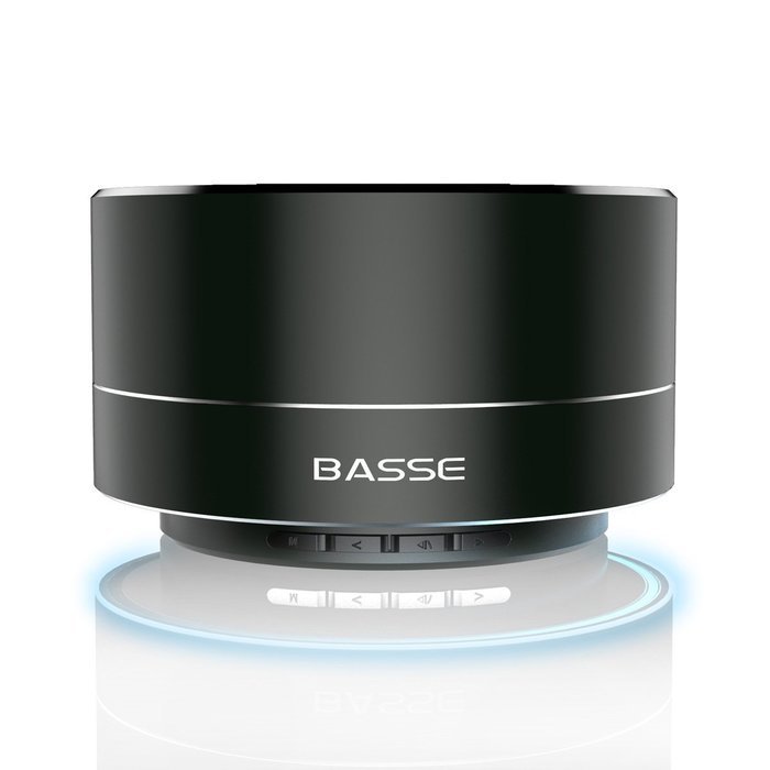 Basse Portable Bluetooth Speakers - Super Bass Mini Metal Wireless Speaker System For iPhone, Car, TV, Outdoors... N11