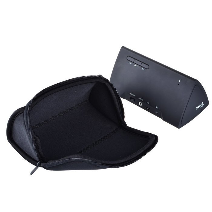 Cosmos &reg; Black Color Travel Carrying Neoprene Sleeve Case Bag Cover for OontZ Angle 3 and OontZ Angle Ultra Portable... N3