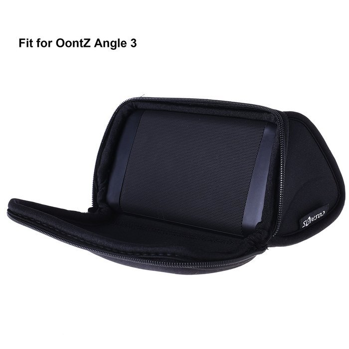 Cosmos &reg; Black Color Travel Carrying Neoprene Sleeve Case Bag Cover for OontZ Angle 3 and OontZ Angle Ultra Portable... N5
