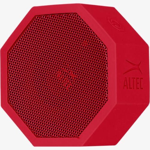 Altec Lansing IMW375-RED Solo Jacket Bluetooth IPX67 Waterproof/Sandproof Speaker, Red N3