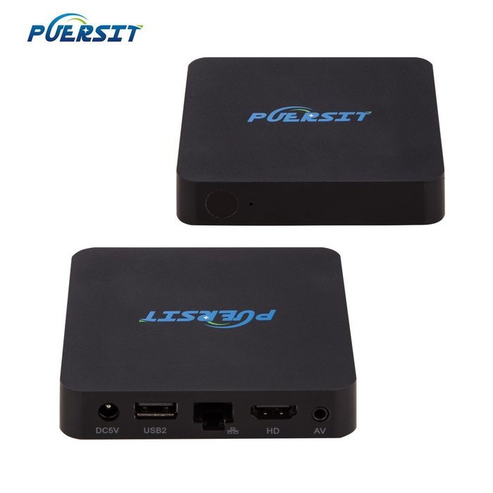 Puersit P-I9N Android 6.1 TV Box Built in 2.4G WIFI Amlogic S905X KODI 16.1 Quad Core 1GB/8GB, 3D, 4K, H.265,... N3