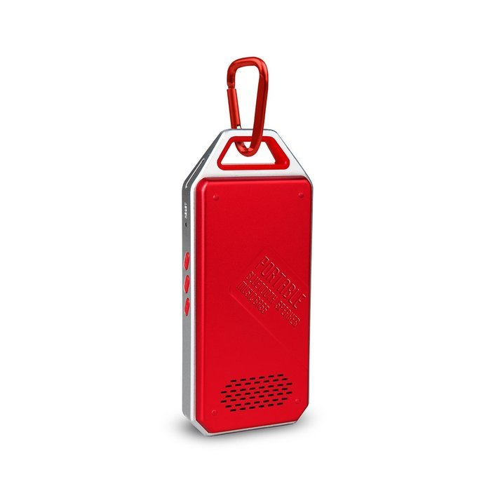 MIFA F4 Ultra-light Wireless Bluetooth Speaker Red,With Mic,Micro SD,Hook ,And Aluminum Alloy Housing shock resistance... N4