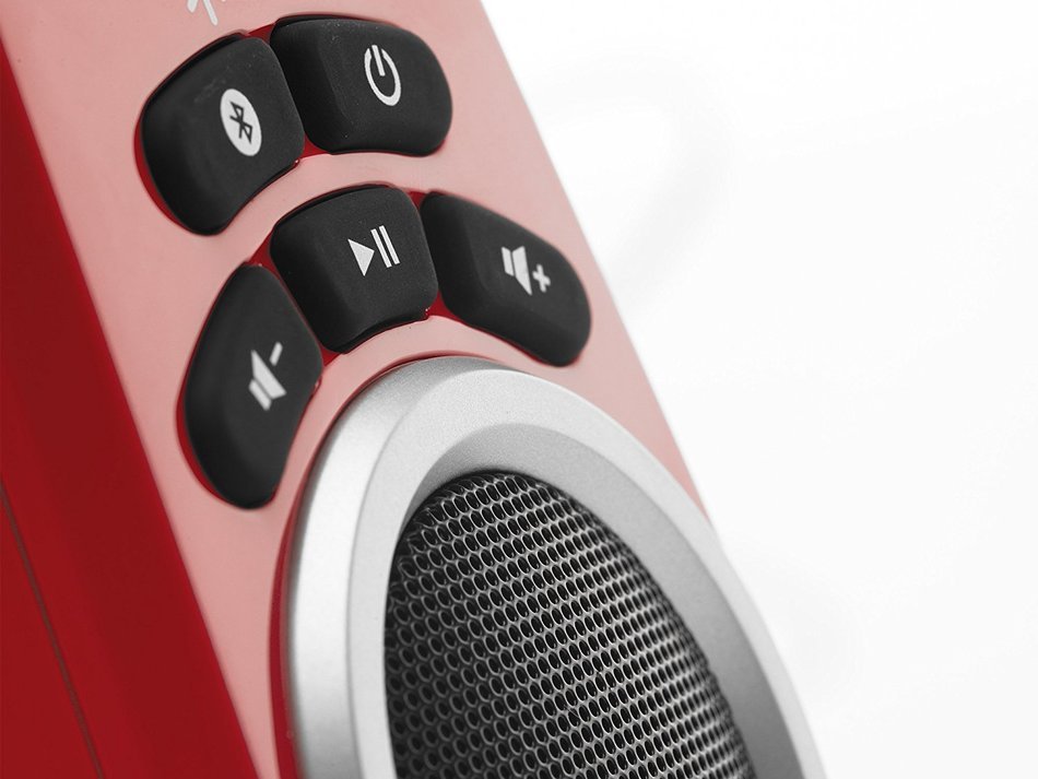 ION Clipster Ultra-Portable Bluetooth Speaker with Built-In Clip (Blue) N18