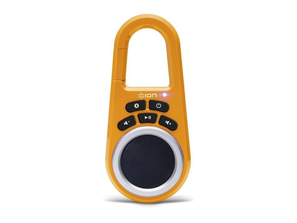 ION Clipster Ultra-Portable Bluetooth Speaker with Built-In Clip (Blue) N26