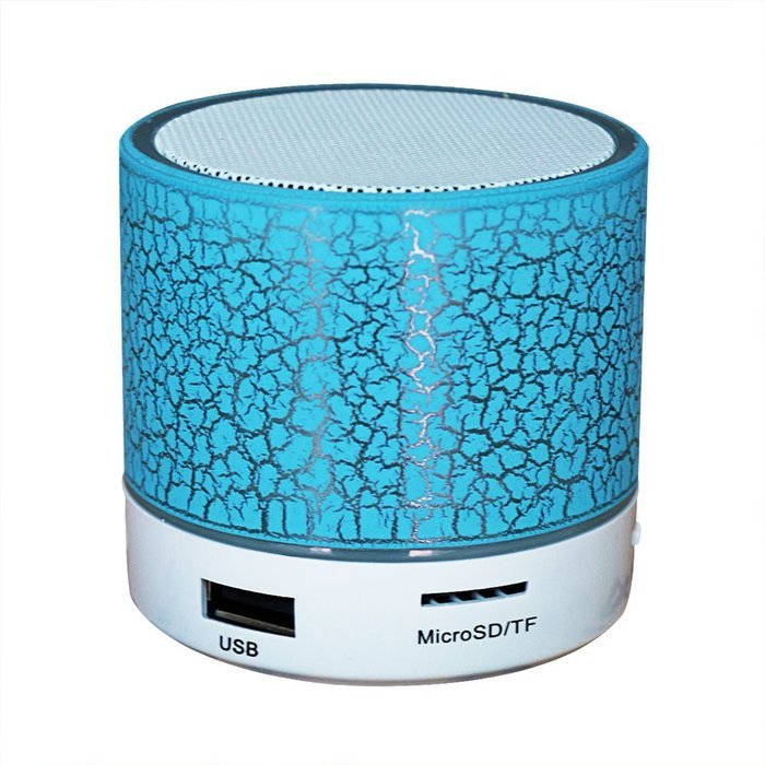 Mini Bluetooth Speaker,YANX Wireless Portable Cracked Layer Sound Box Subwoofer Speaker with Mic & Colorful LED... N15