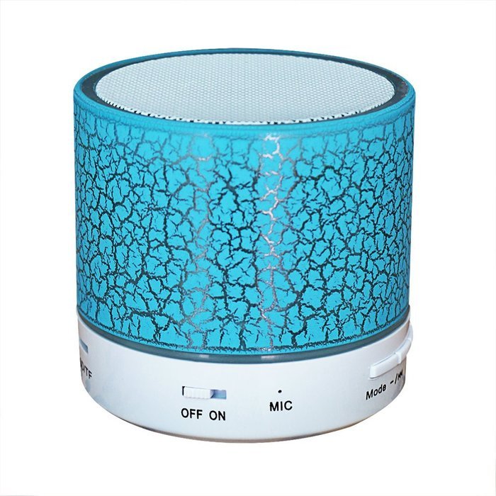Mini Bluetooth Speaker,YANX Wireless Portable Cracked Layer Sound Box Subwoofer Speaker with Mic & Colorful LED... N16