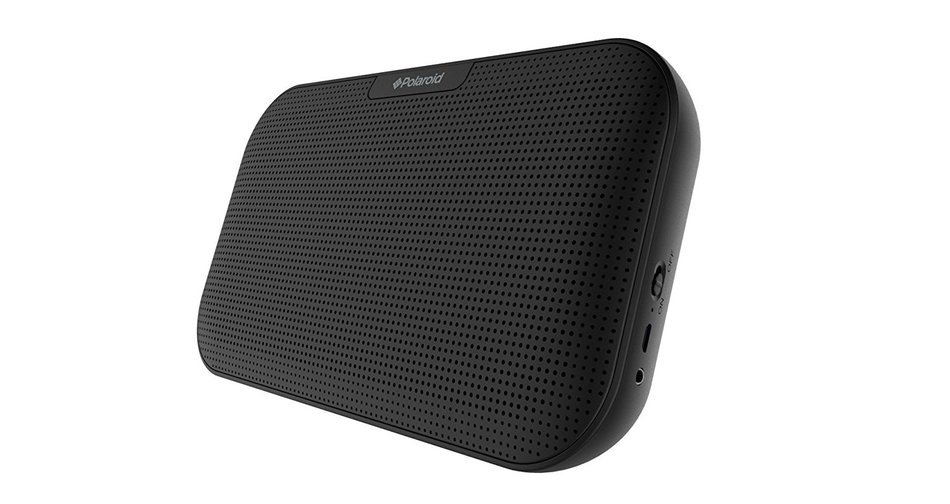 Polaroid Bluetooth Wireless Slim Stereo Speaker With Built-In Stand (White) N3