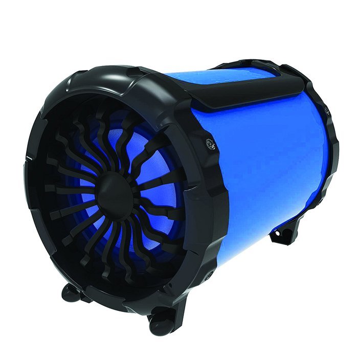 SuperSonic Wireless Bluetooth Active HiFi Portable Speaker, Blue (IQ-1428 Blue) N2