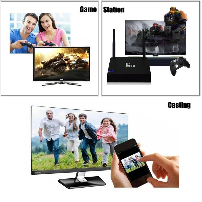 Joinwe-world K Ⅲ 2G/16G Amlogic S905 64bit Quad Core Android 5.1 TV Box N4