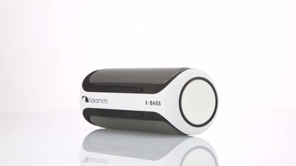 Nakamichi Wireless Speaker BTSP-70 Bluetooth Speaker Gray/White N7