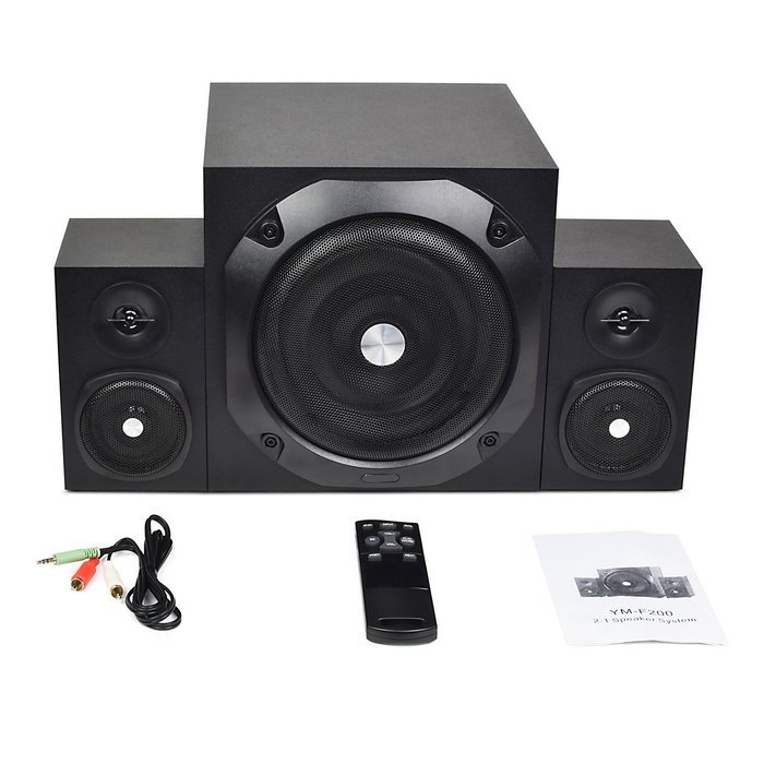 Bluetooth Speakers with Subwoofer (6.5 inch) &ndash; Bump the Bass with Bass Control &ndash; Connect Any Device &ndash; iPhone,... N6