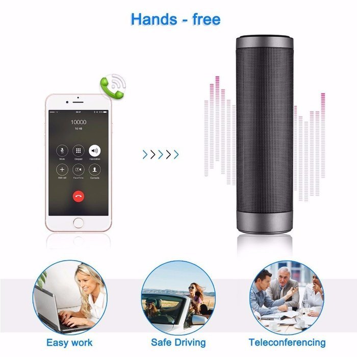 Bluetooth V4.0 Speaker, ELEGIANT Wireless Portable Speaker with Advanced Bass Enhancement Technology, Built-in... N5
