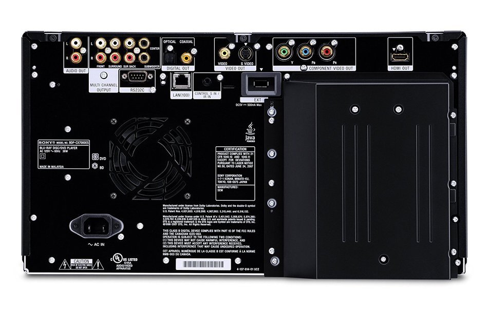 Sony BDP-CX7000ES 400 Blu-ray Disc Mega Changer (Black) (2009 Model) N2