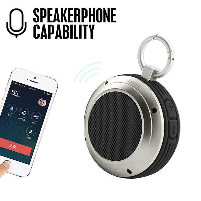 Divoom Travel3 Rugged Bluetooth Speaker (Black) N6