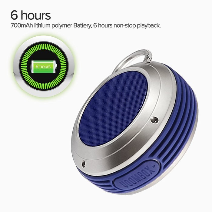 Divoom Travel3 Rugged Bluetooth Speaker (Black) N21