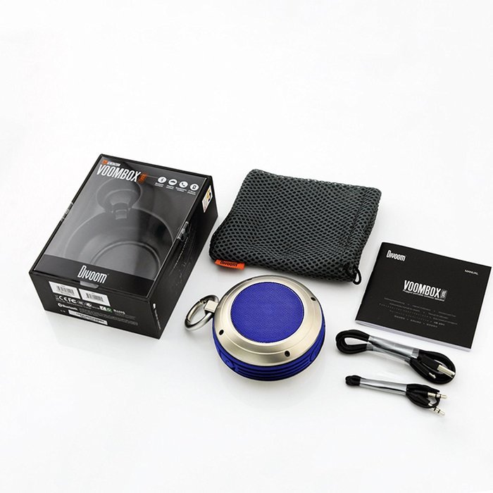 Divoom Travel3 Rugged Bluetooth Speaker (Black) N25