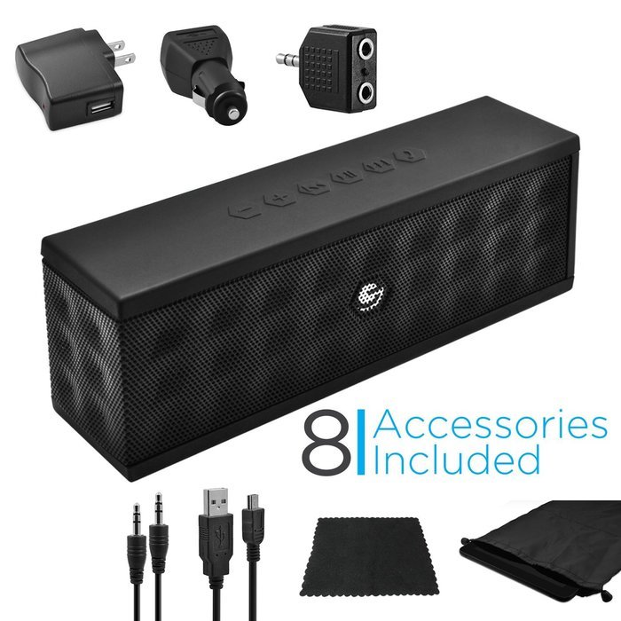 Ematic EP205 Accessory Kit for Tablets and iPad with Bluetooth Speaker N2